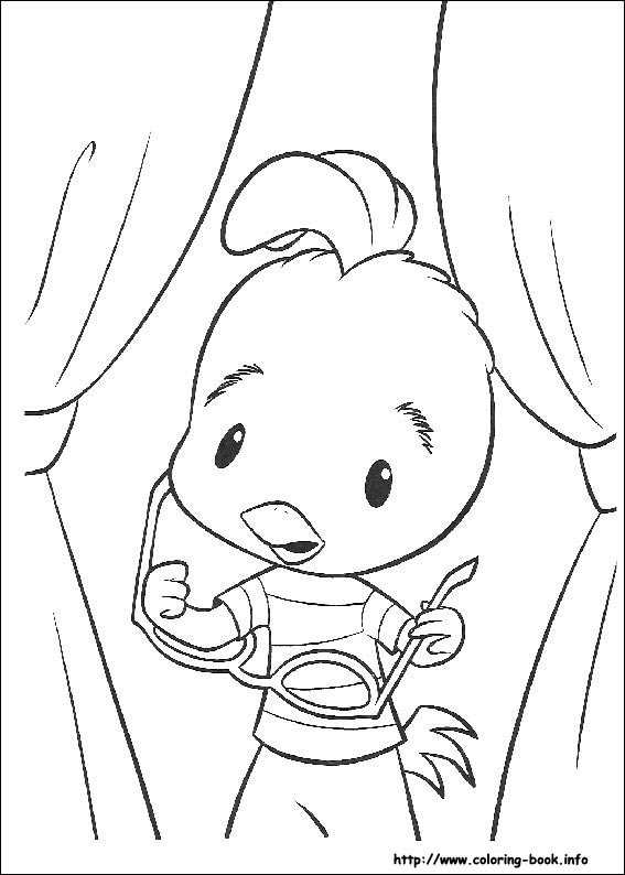 Chicken Little coloring picture